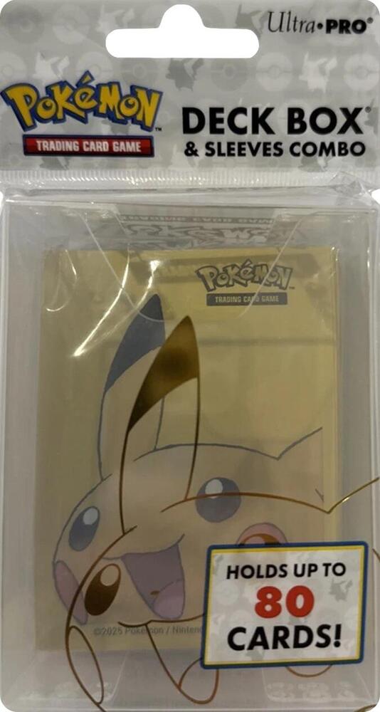 Ultra Pro Pikachu Combo Deck Protector and Deck Box Combo