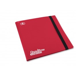 Ultimate Guard 12-Pocket Quadrow Flexxfolio Red